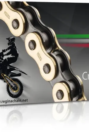 REGINA - 420 124 RH2 M19 CONNECTION LINK SET - Chains - CROSS - SUPERMOTARD Nieuwe Collectie